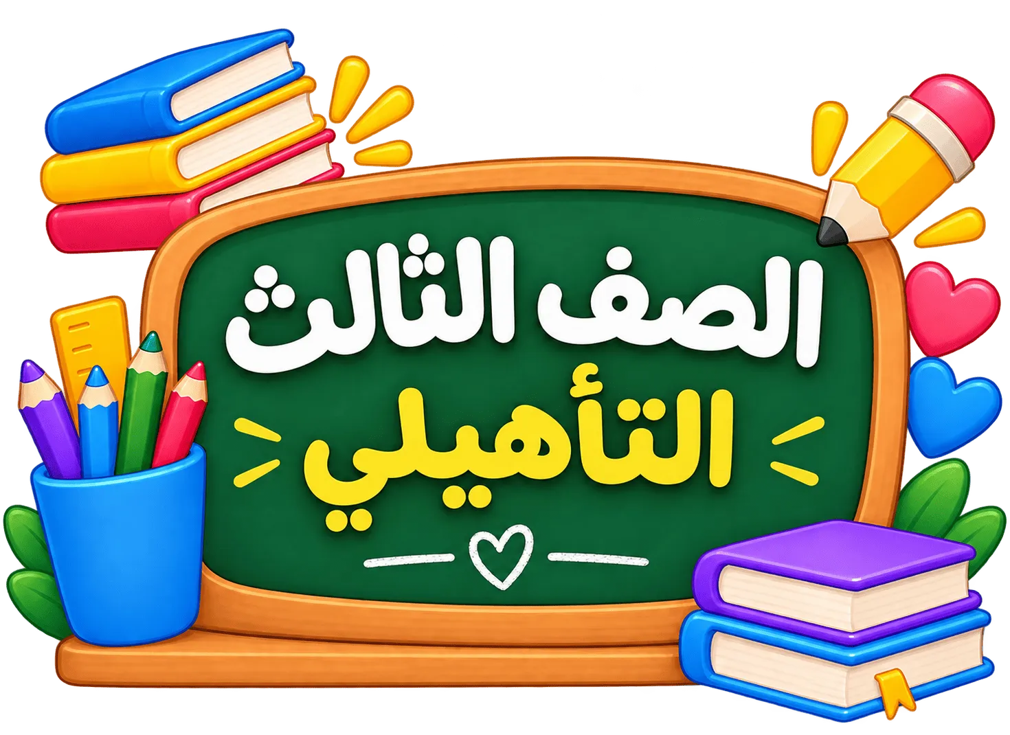 الصف الثالث التأهيلي